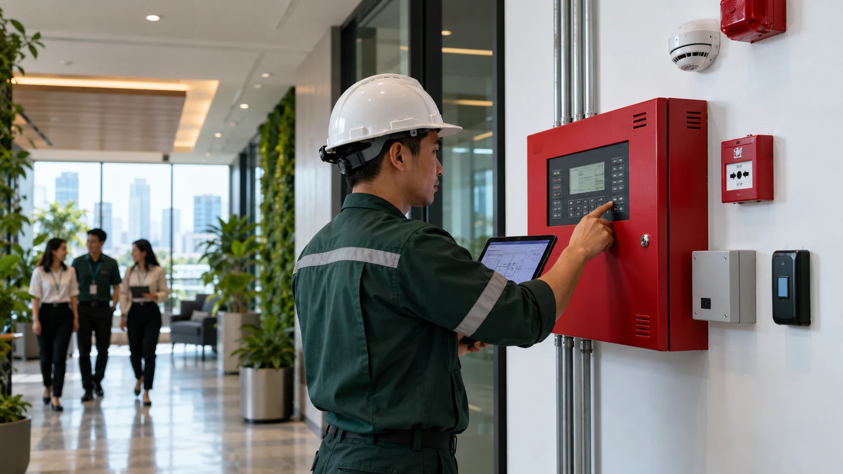Detection, notification and coordinated site response
